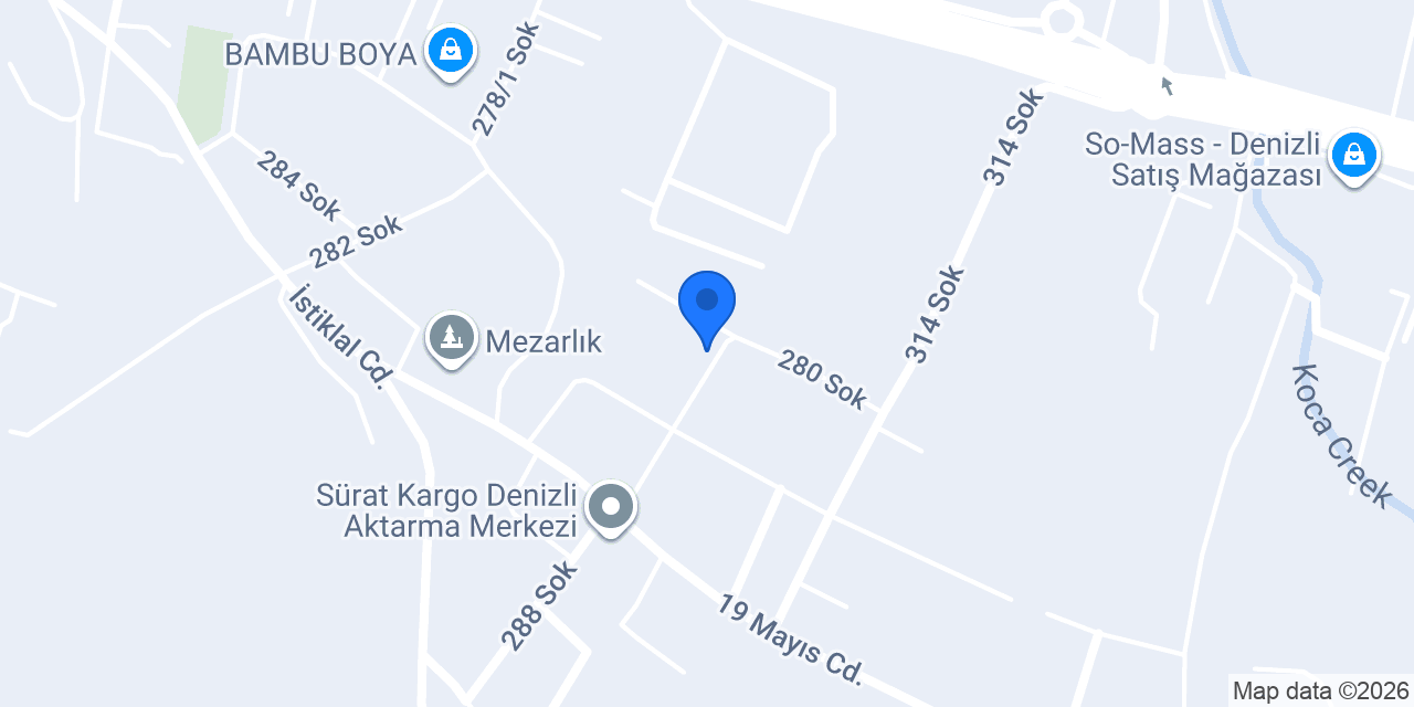 MOCA HOME TEKSTİL SAN. VE TİC LTD.ŞTİ. konumu