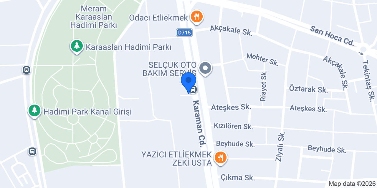GÜLÇAM HIRDAVAT VE YAPI MARKET konumu