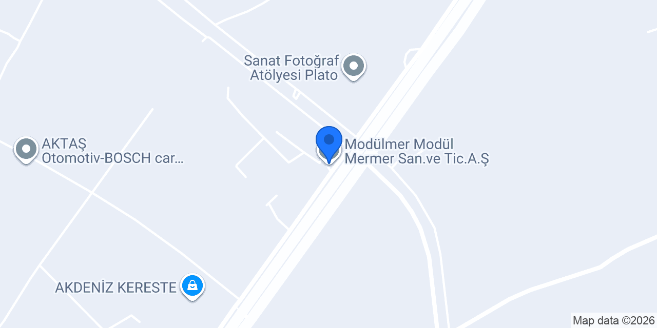 Modülmer Modül Mermer San.ve Tic.A.Ş. konumu