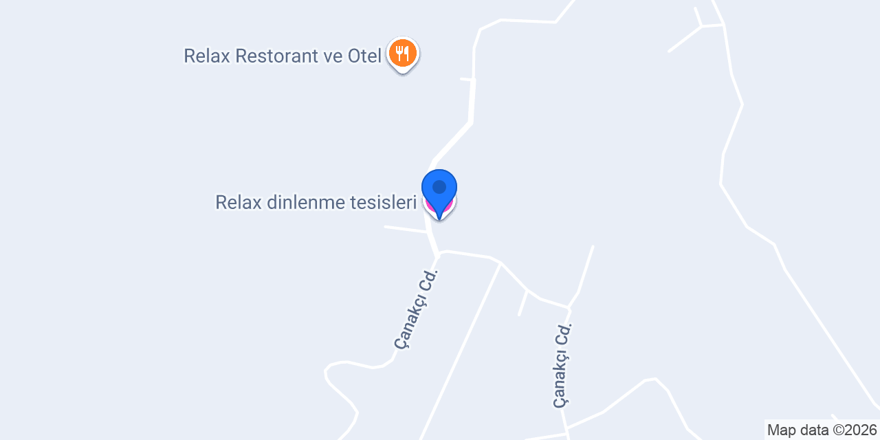 Relax dinlenme tesisleri konumu