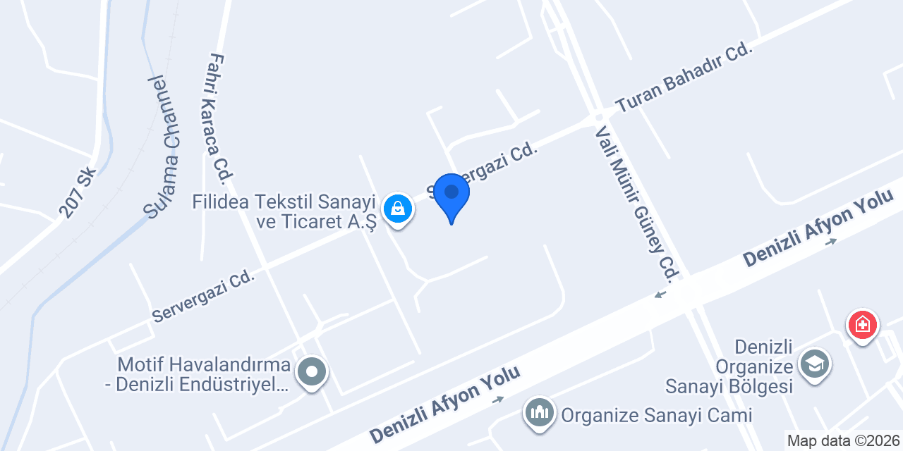 Abalıoğu Tekstil A.Ş. konumu