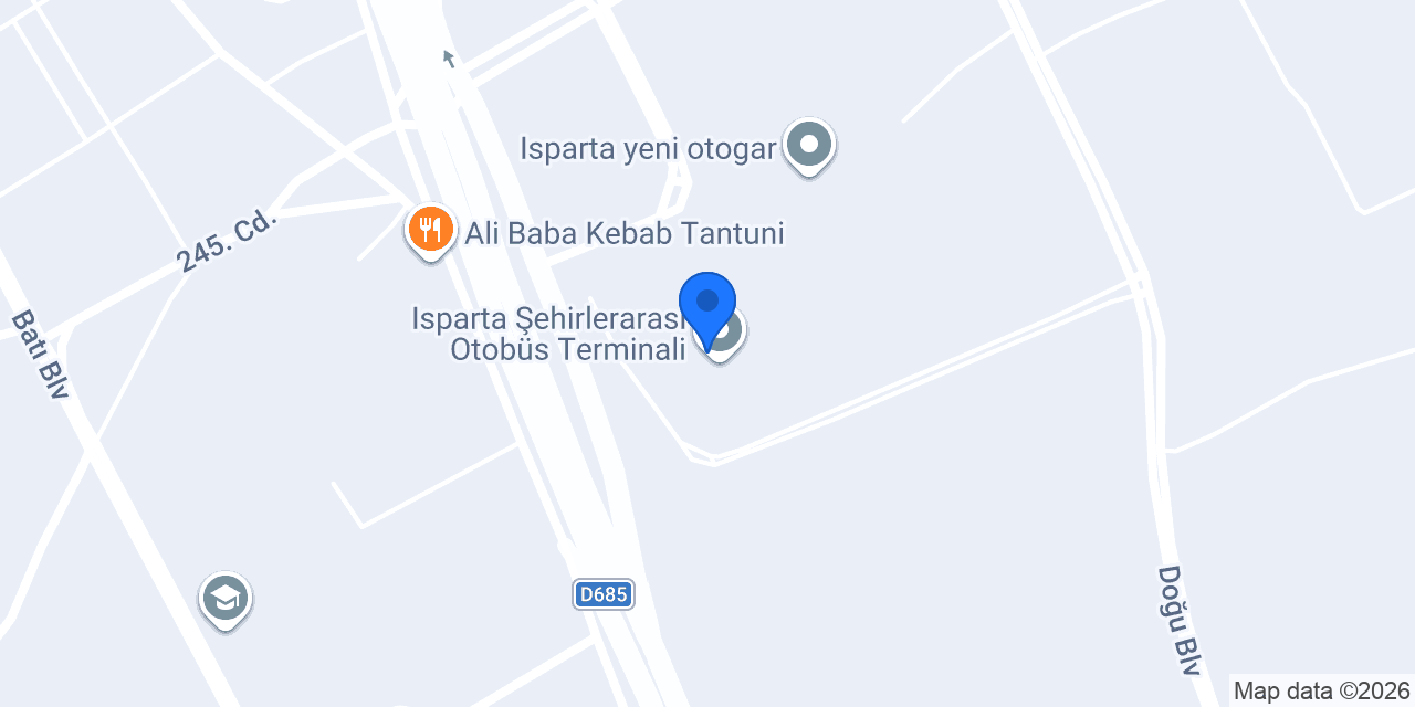 Dinar Turizm konumu