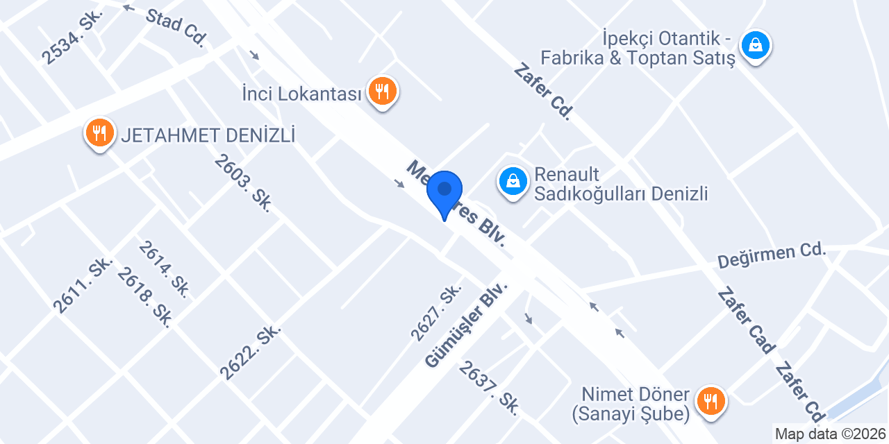 Tabaklar Otomotiv | Mazda Servis konumu