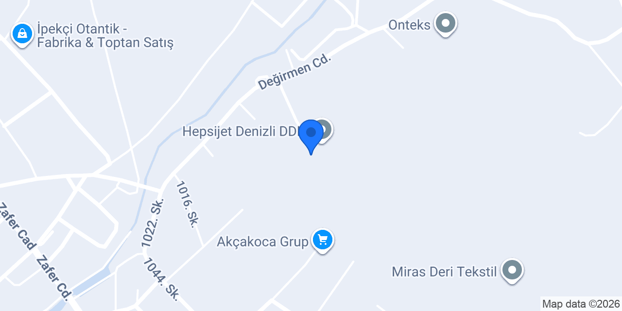 Ceva Denizli Depo konumu