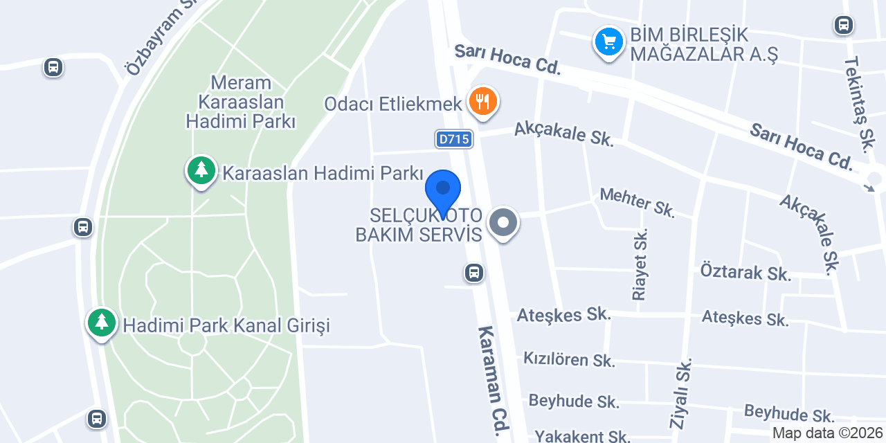 Gerezli Motor konumu