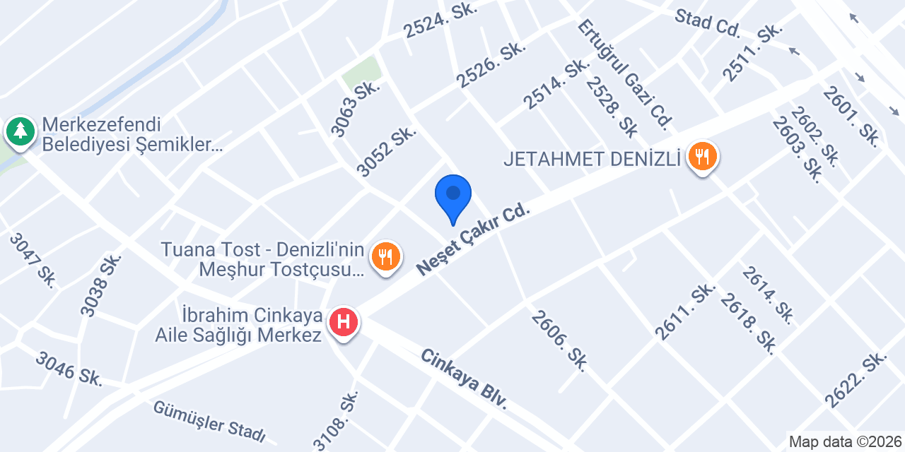 Günce Turizm Taşımacılık konumu