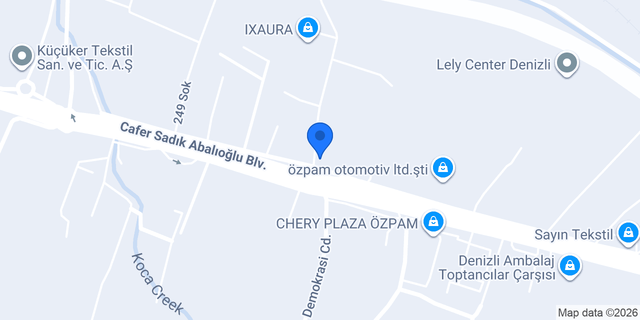 Çağ Tekstil konumu