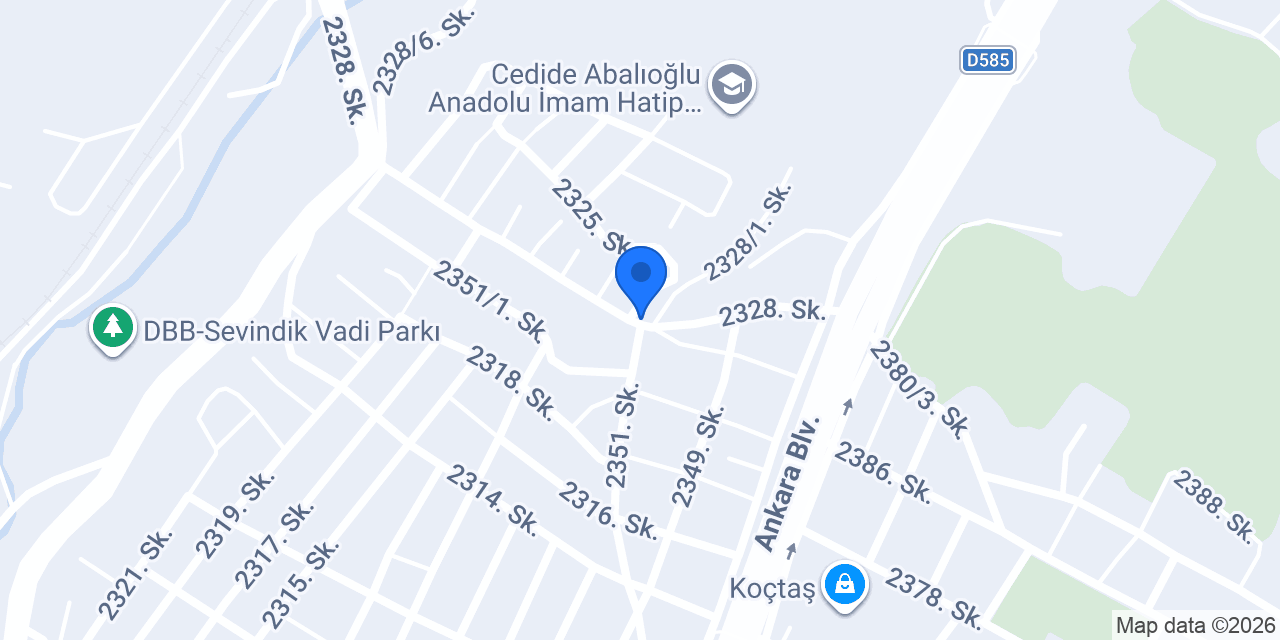 Denizli Havalandırma konumu