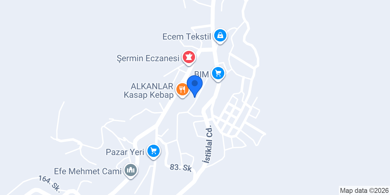 Cafe Mavi konumu
