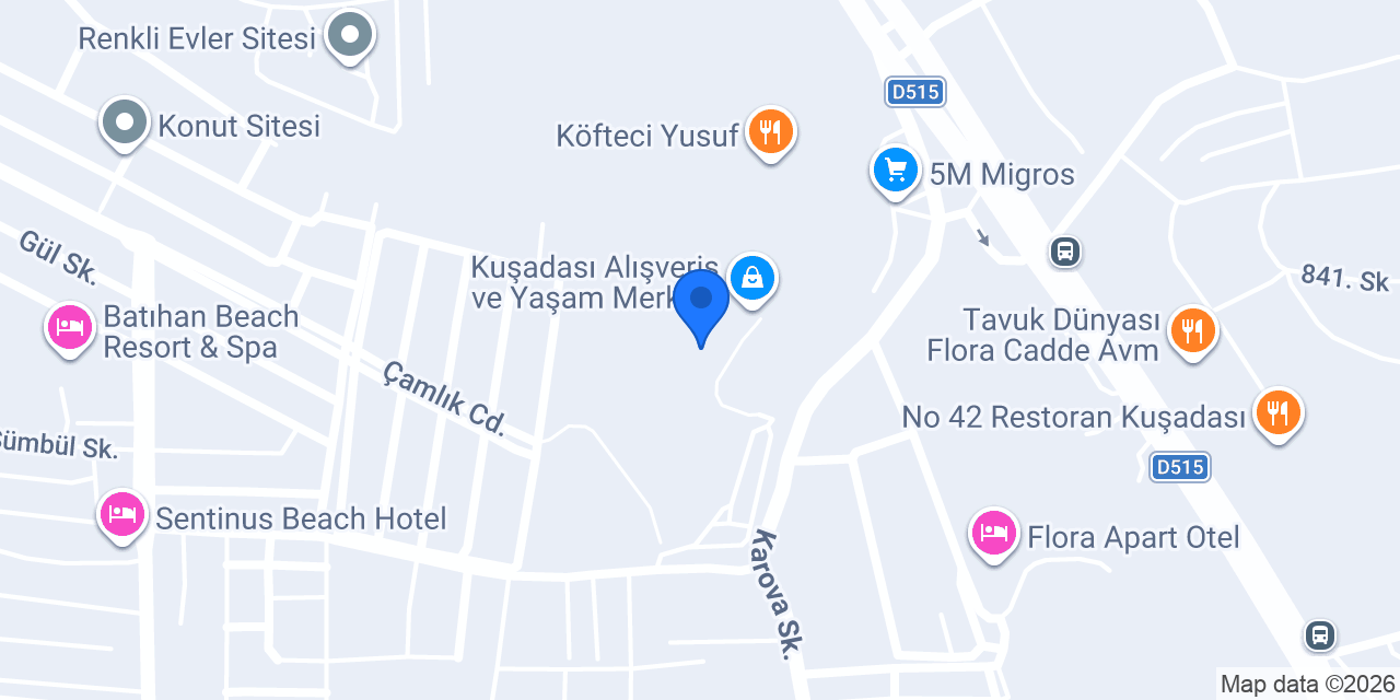Atasun Optik konumu