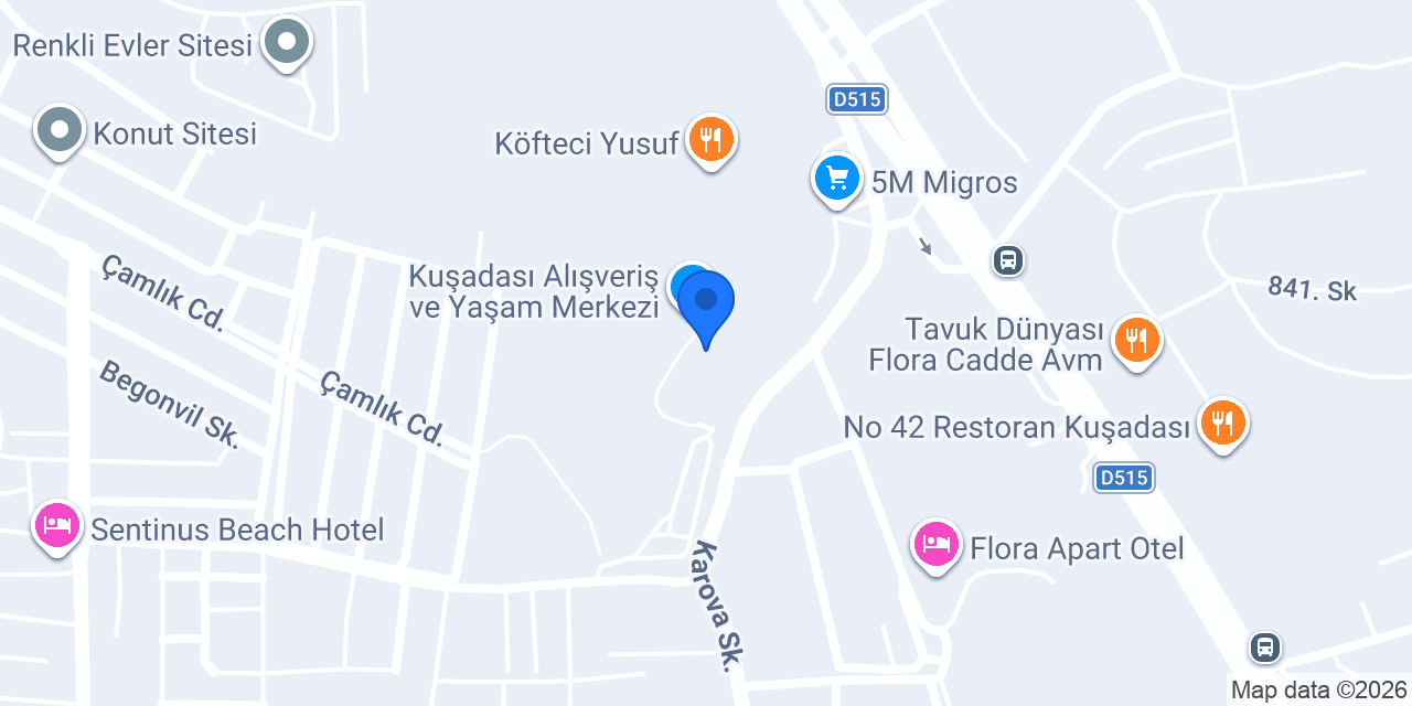 KUŞADASI AVM LEZZET PİDE konumu