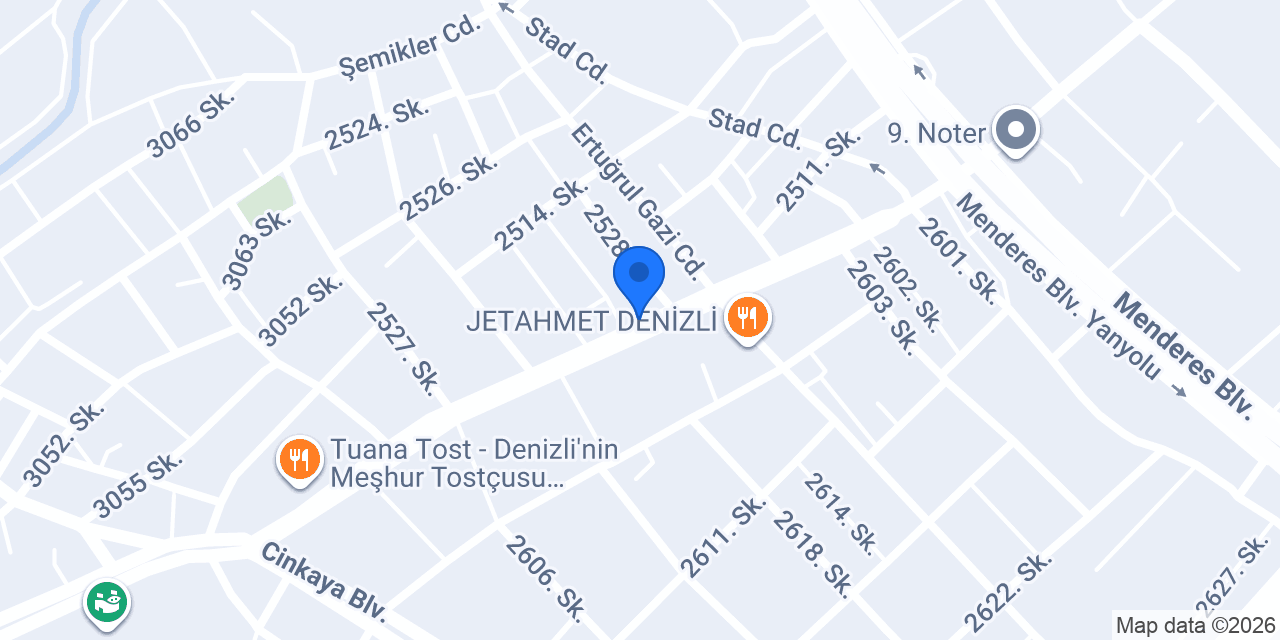 Atay Desen konumu
