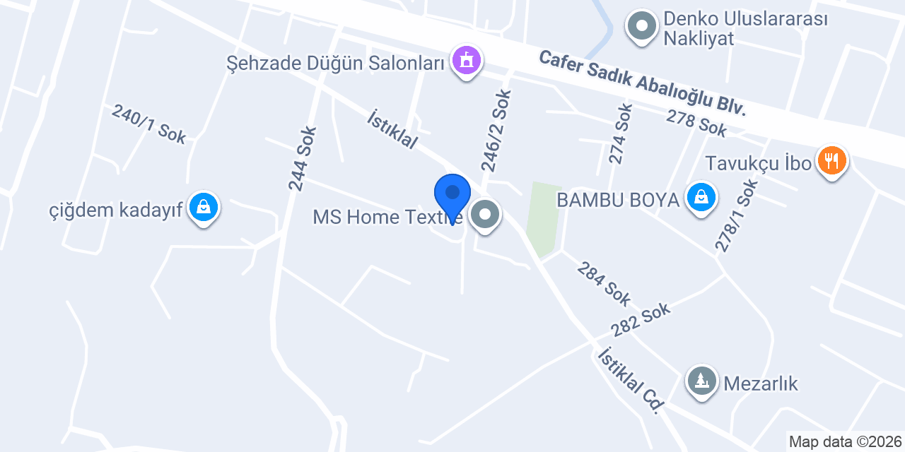 SERAP TEKSTİL KONFEKSİYON konumu