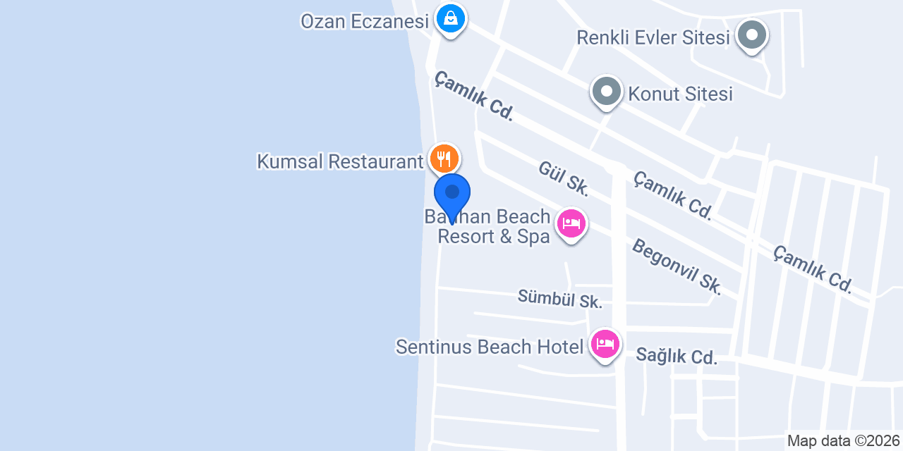 Batıhan Sunset RESTORANT konumu