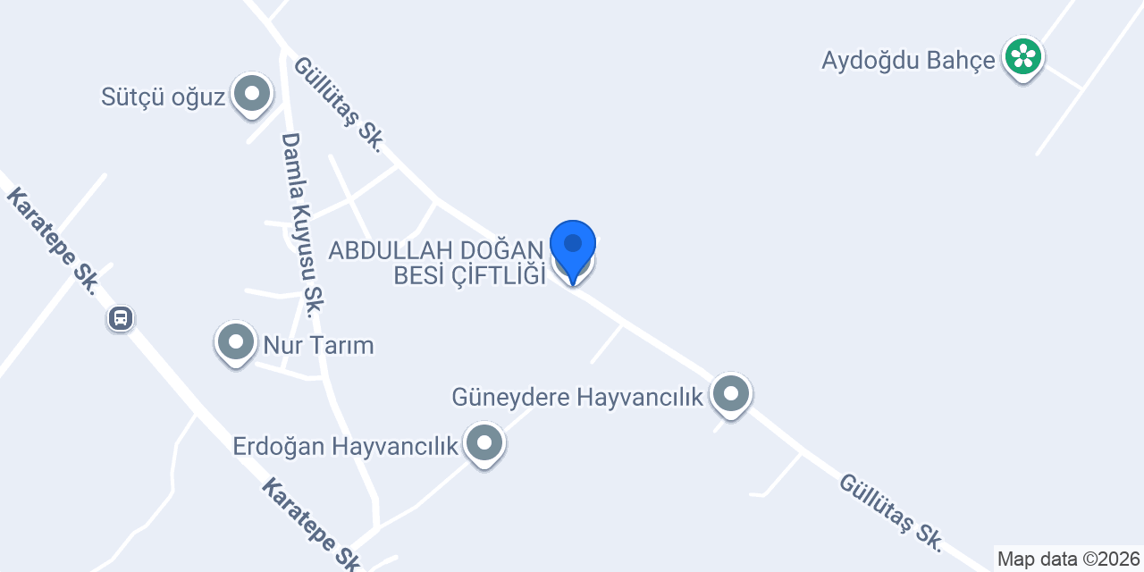 ABDULLAH DOĞAN BESİ ÇİFTLİĞİ konumu