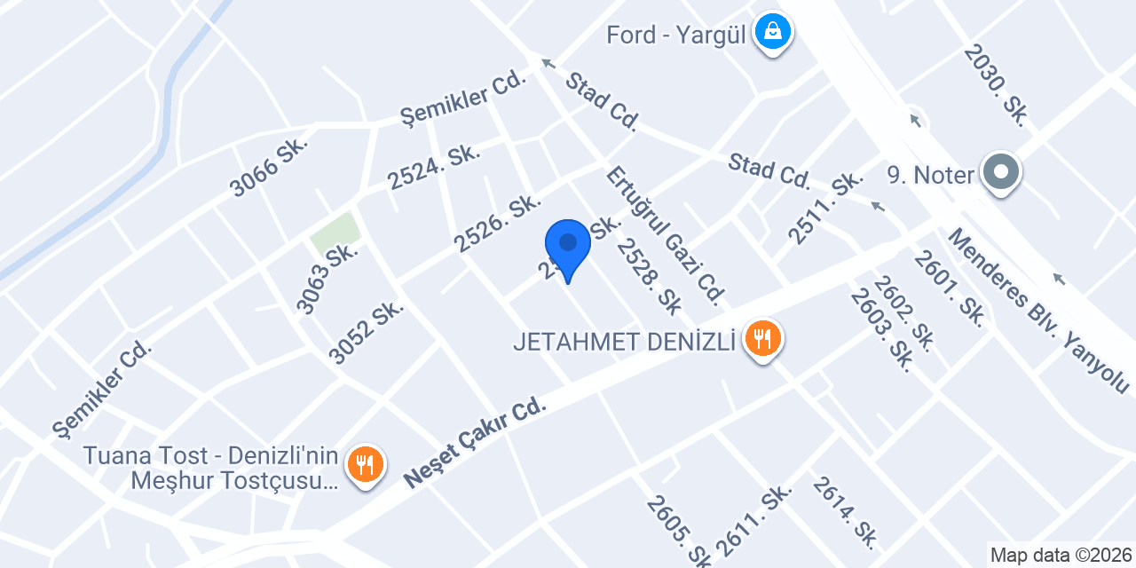 Sarıer Mobilya konumu