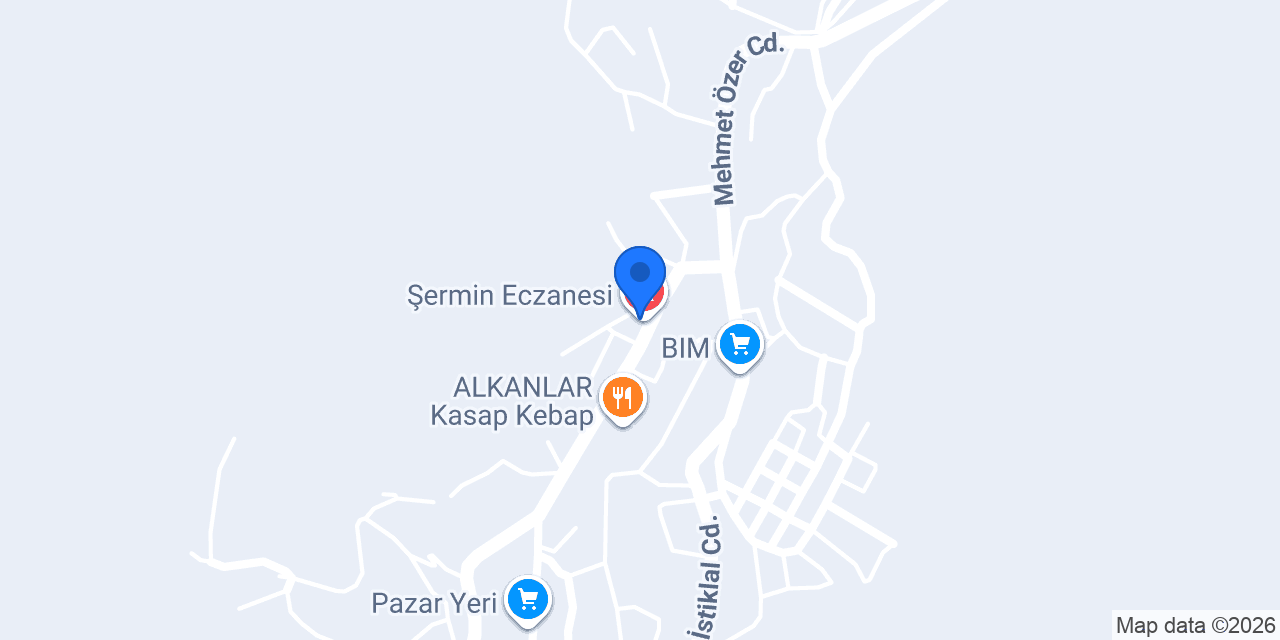 Şermin Eczanesi konumu