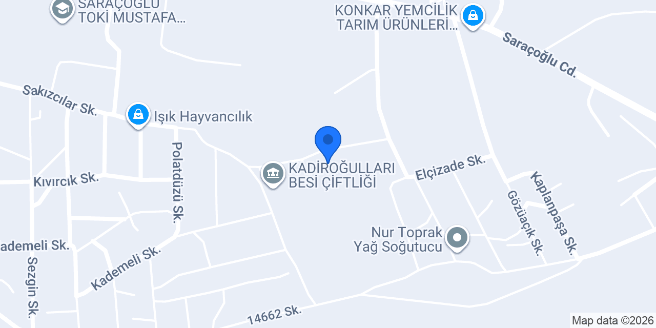 ŞAHOĞLU BESİ ÇİFTLİĞİ konumu