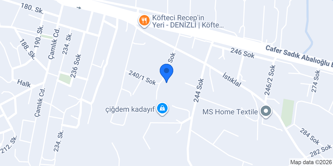 ÜNTEKS konumu