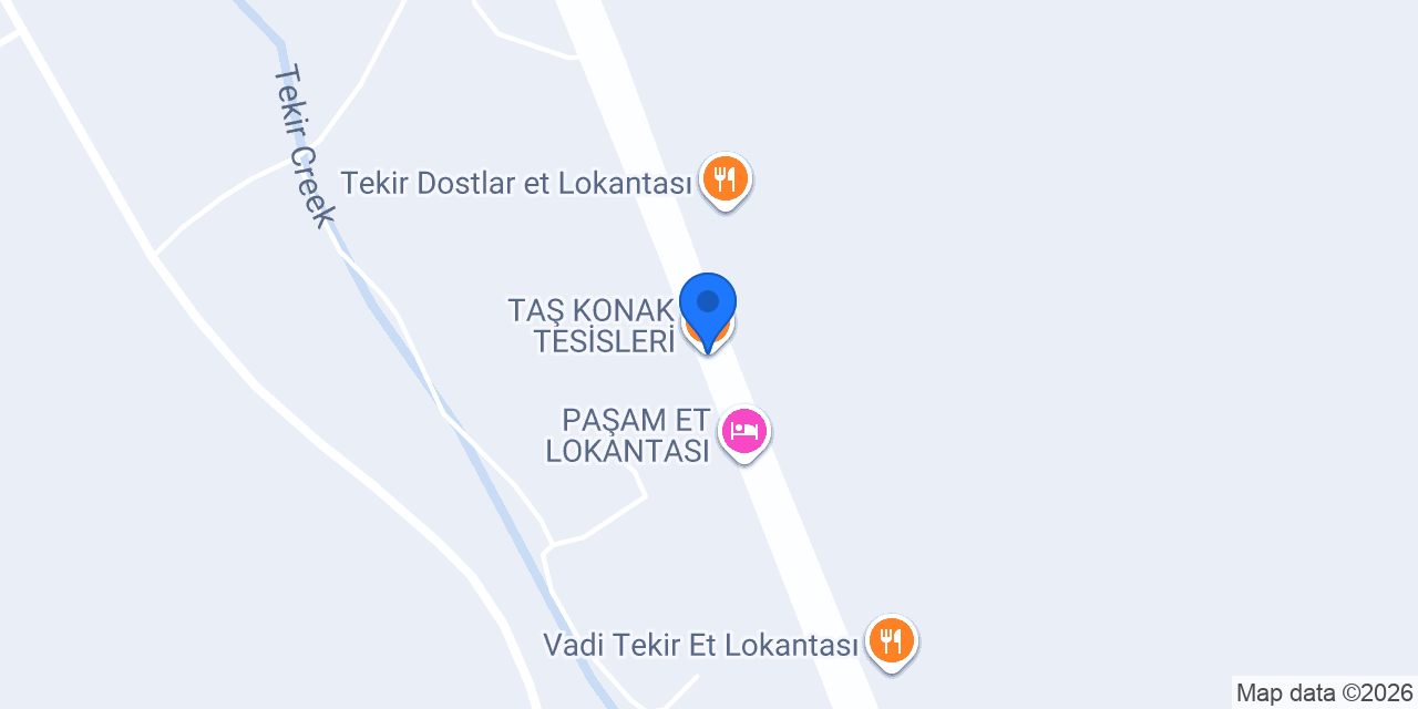 TAŞ KONAK TESİSLERİ konumu