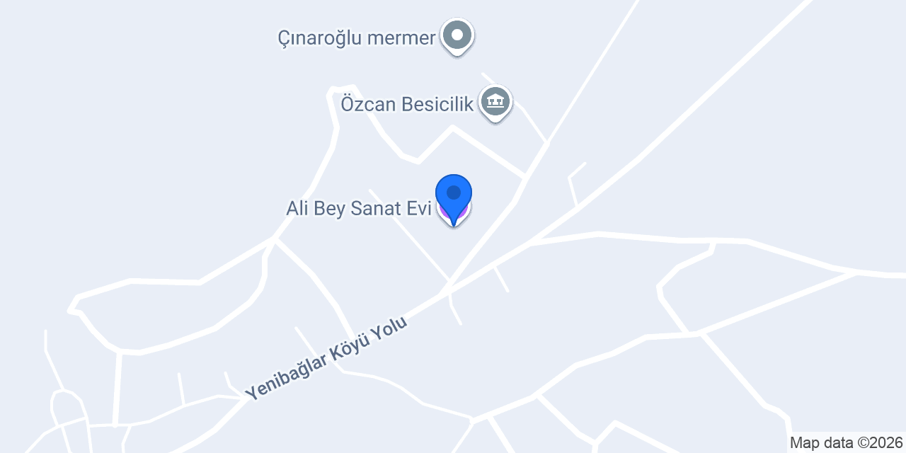 Ali Bey Sanat Evi konumu