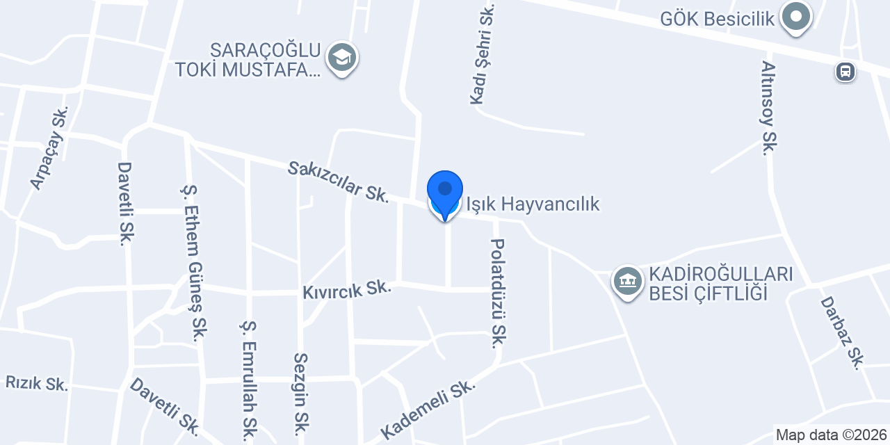 Işık Hayvancılık konumu