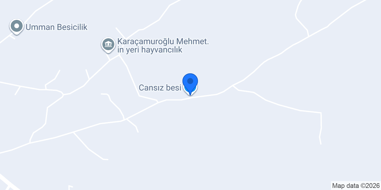 Cansız besi konumu
