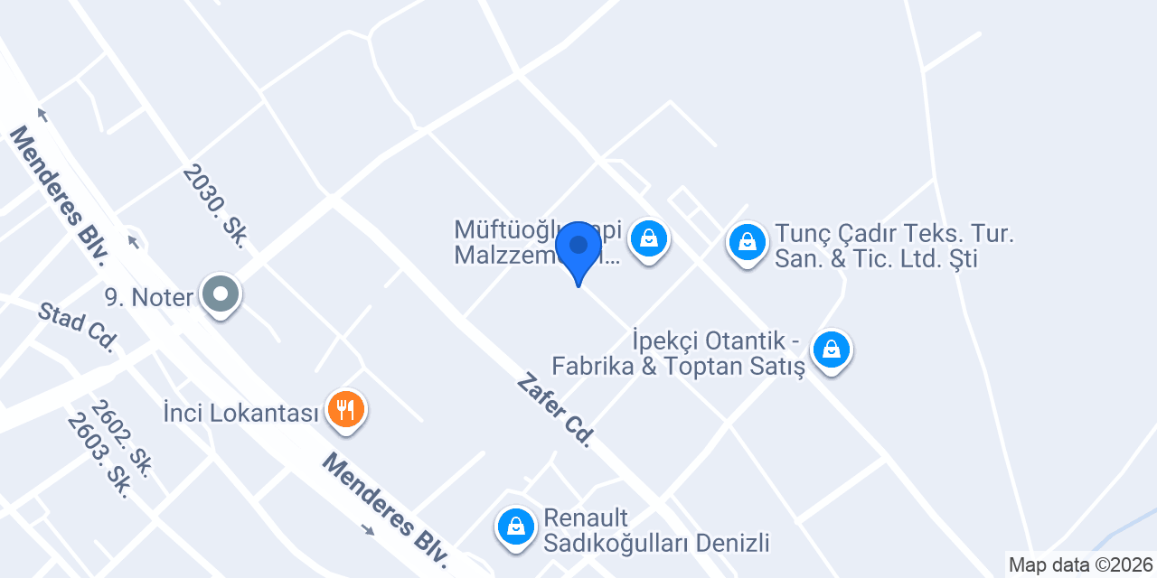 Has-Pa Tekstil Makina konumu