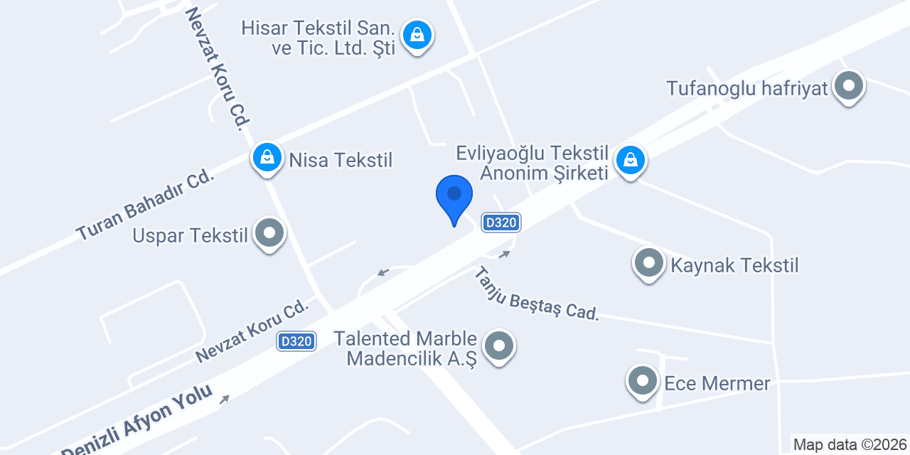 Süller Makina konumu