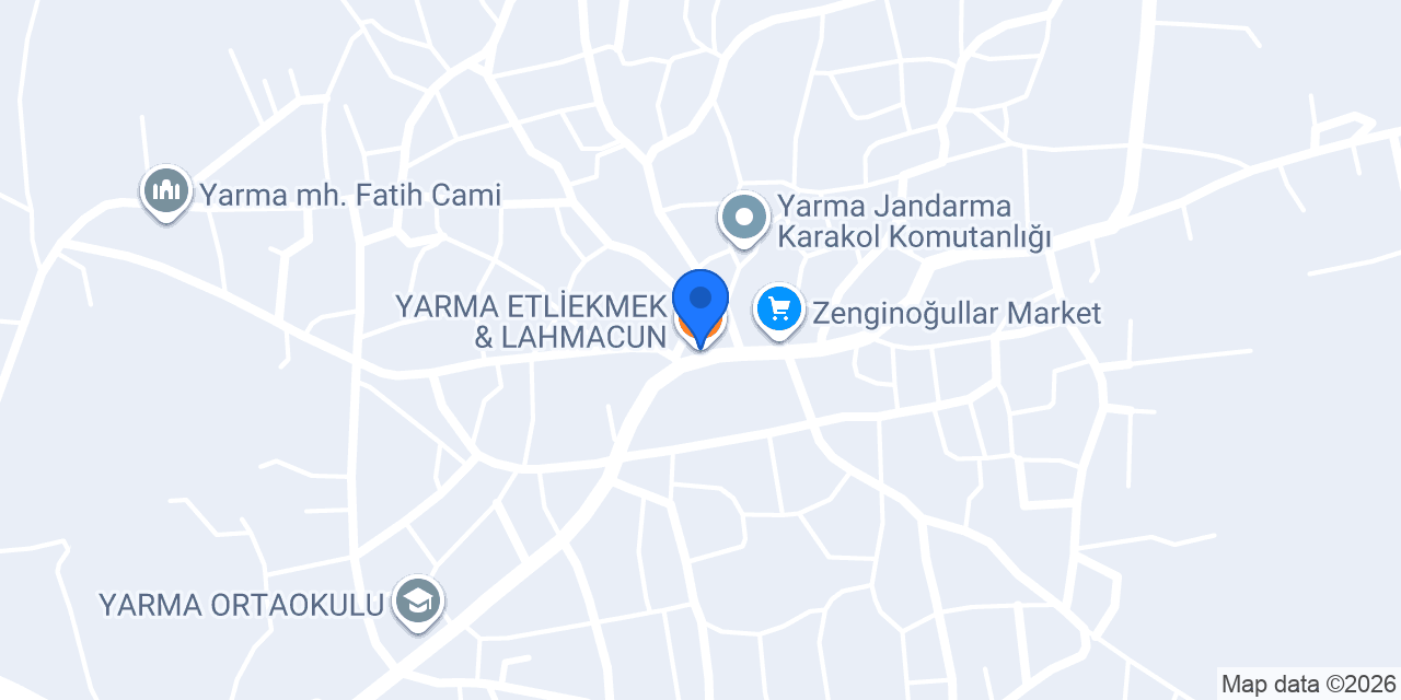 YARMA ETLİEKMEK & LAHMACUN konumu