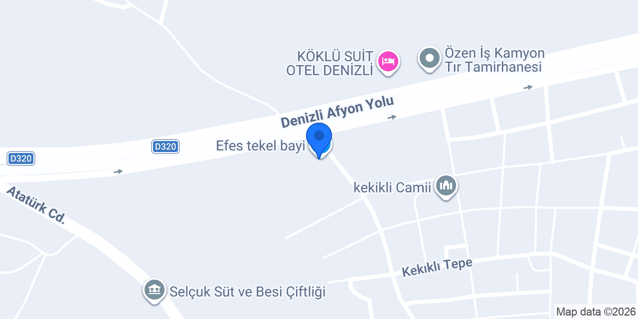 Efes tekel bayi konumu