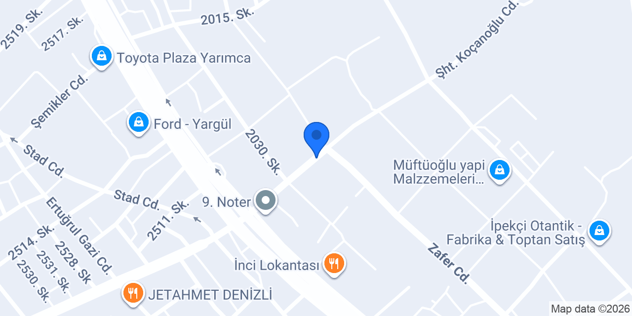 Dr.lastik DENİZLİ konumu