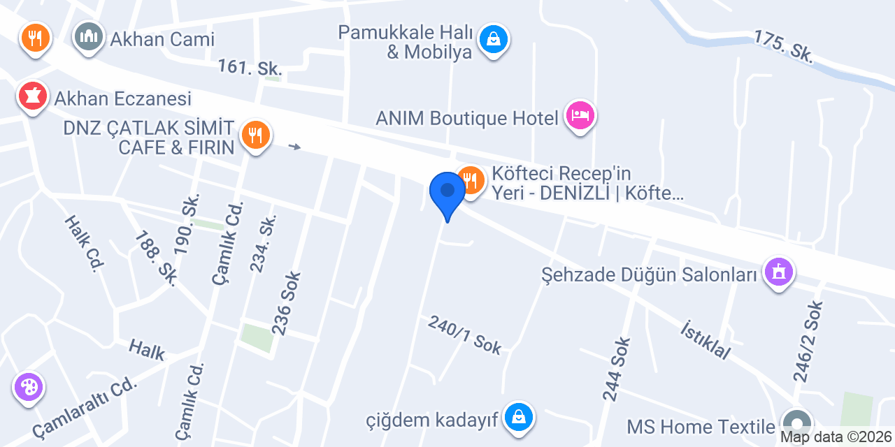Özdemir Yapı Market İnşaat konumu