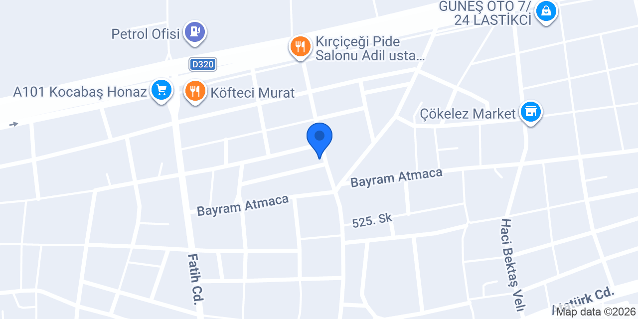 Çalışkan Halı Mobilya konumu