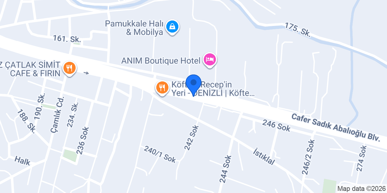 Denizli boyacı Ergün usta konumu