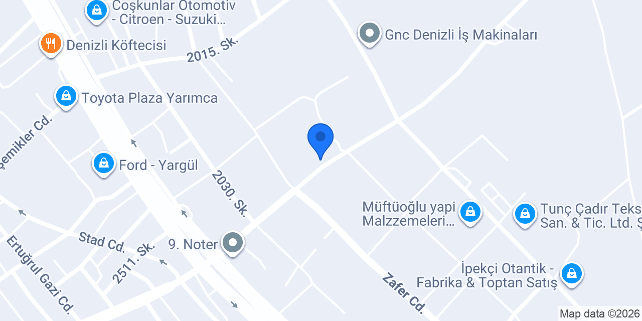 DENİZLİ EREN - SEÇ MARKET konumu