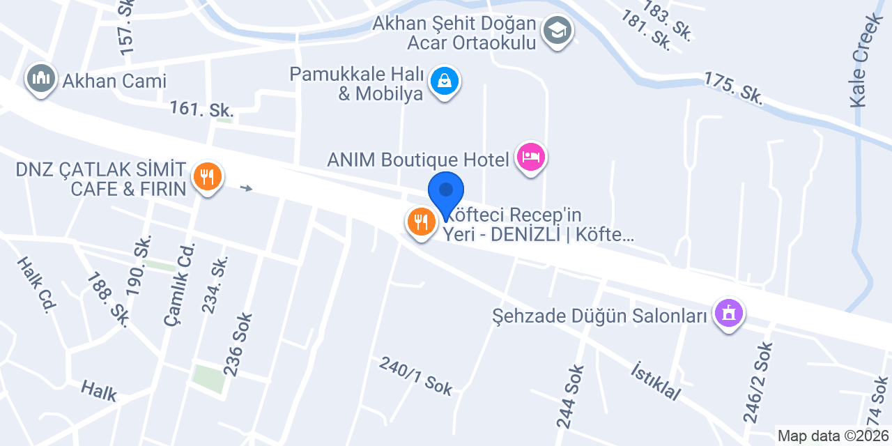 Bora İş Makine konumu