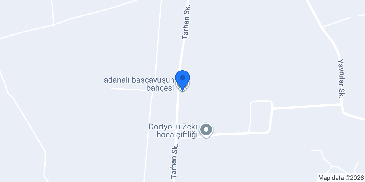 adanalı başçavuşun bahçesi konumu