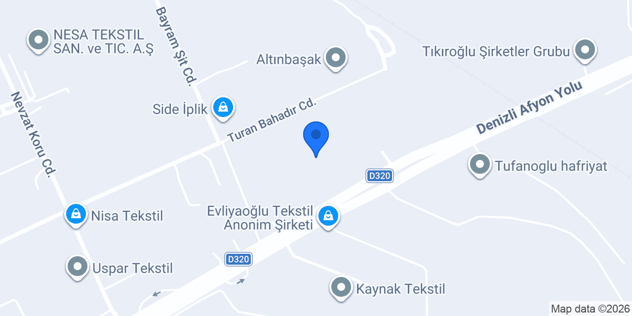 Uğurlu Baskı Boya A.Ş konumu