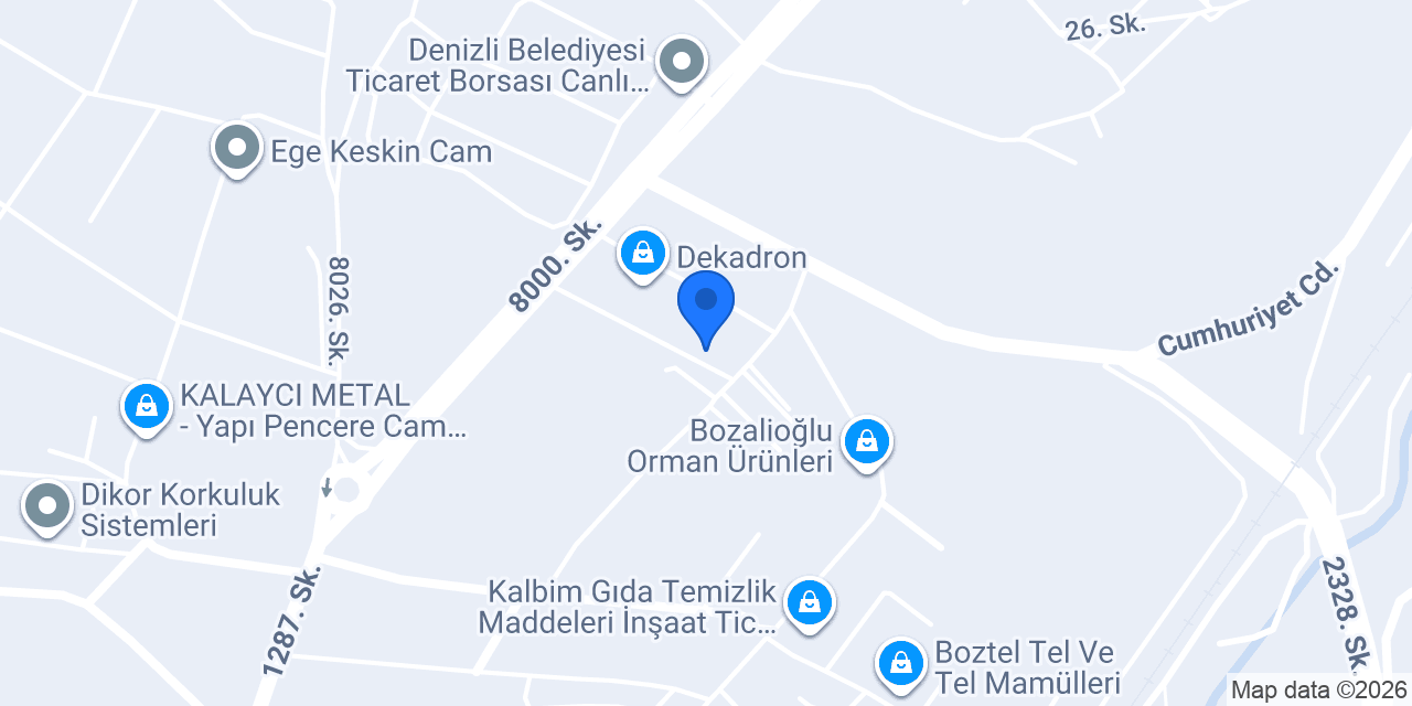 Haren Tekstil San. Tic. Ltd. Şti konumu