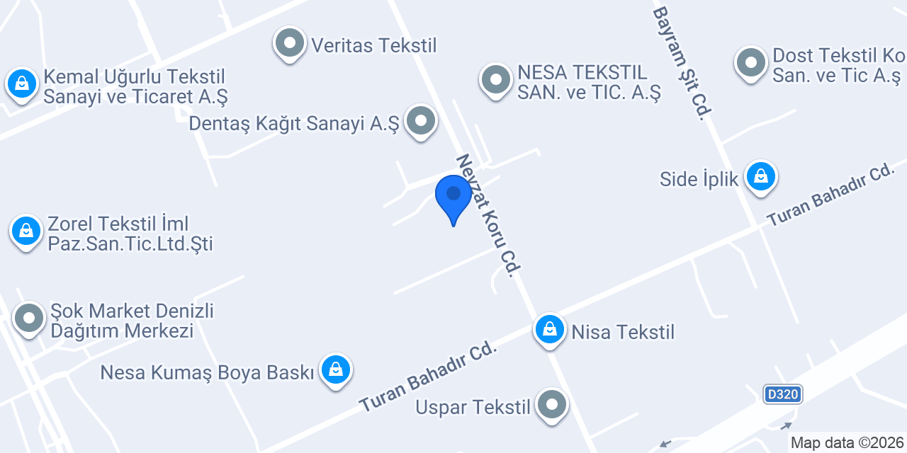 Moda Teks konumu