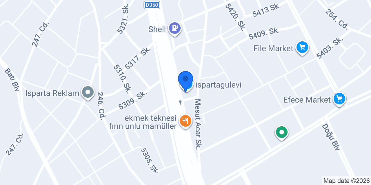 ispartagulevi konumu