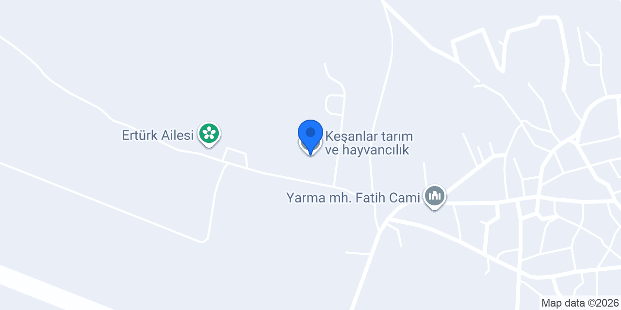 Keşanlar tarım ve hayvancılık konumu
