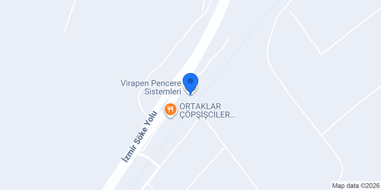 Virapen Pencere Sistemleri konumu