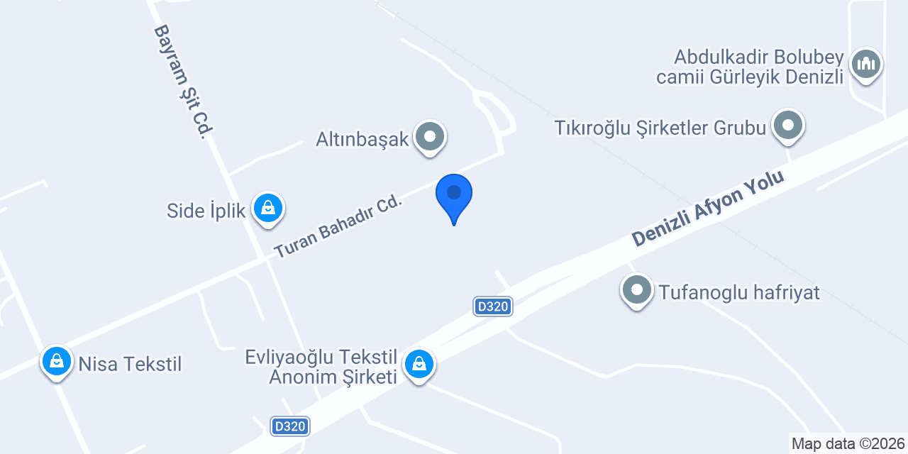 Erce Kimya konumu