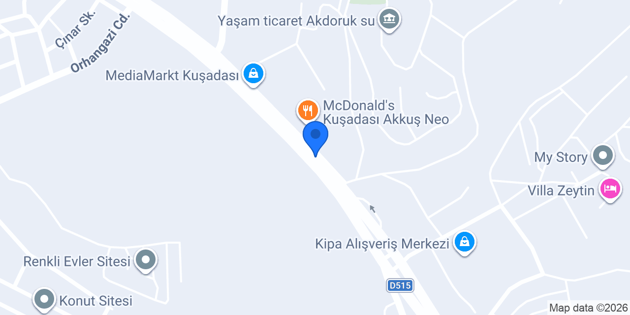 Emre Optik konumu