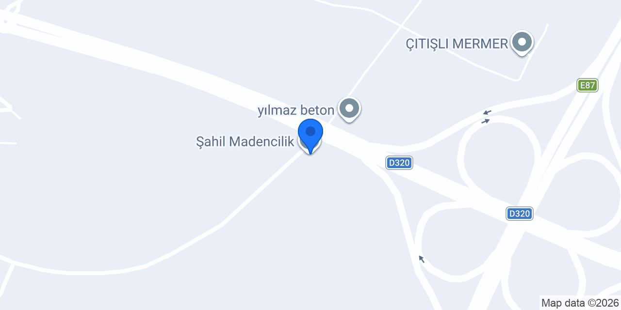Şahil Madencilik konumu
