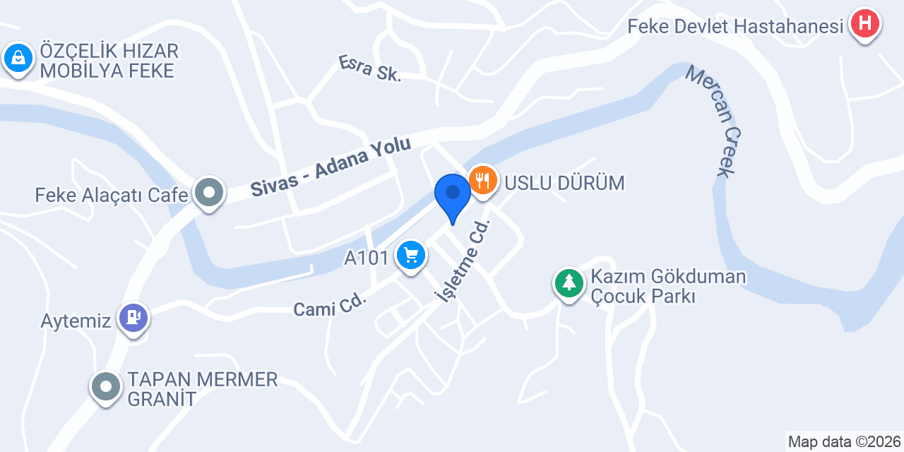 Gürdal Veteriner Kliniği konumu