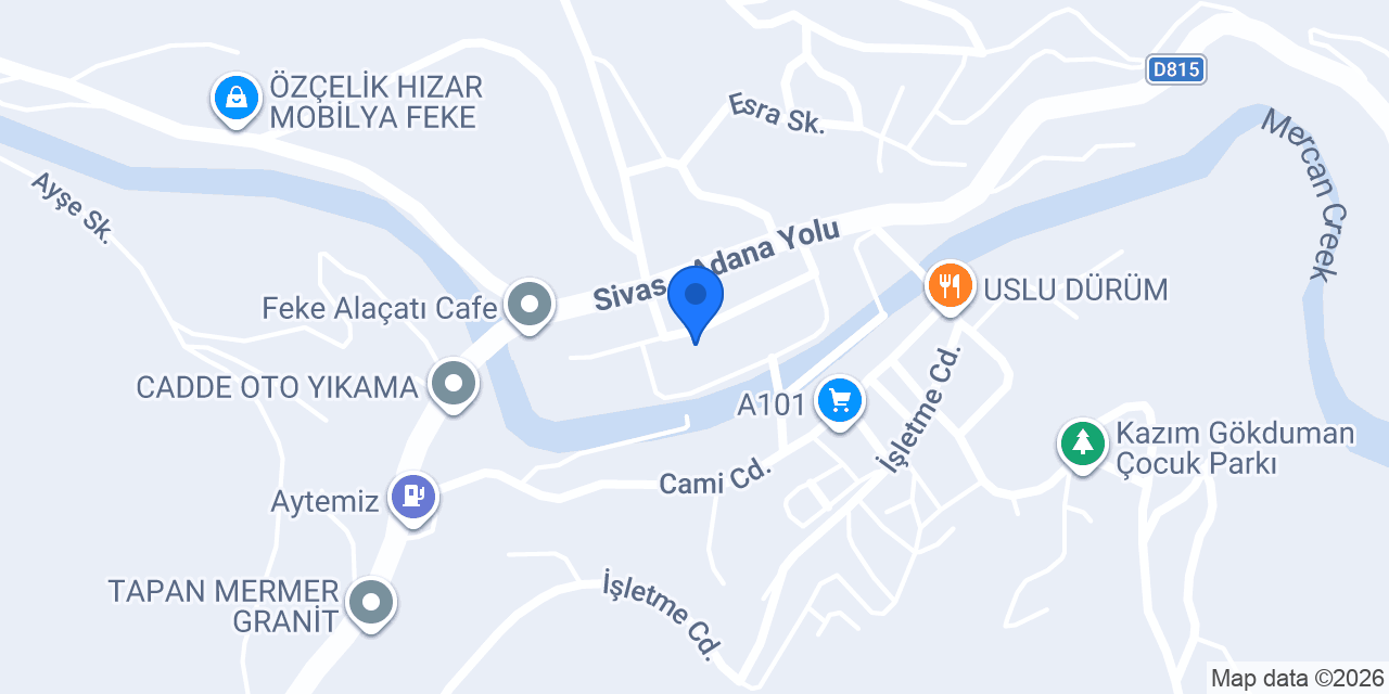 Diş Hekimi ömer DURMUŞOĞLU konumu