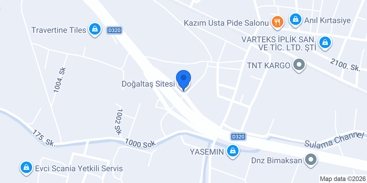 Doğaltaş Sitesi konumu